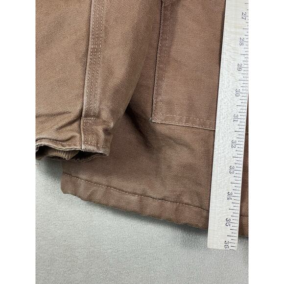 Carhartt Jacket Mens 3XL‎ Brown Sandstone Traditional Coat With Attached Hood - Picture 6 of 16